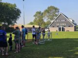 Mini Toernooitje op Sportpark Het Springer met S.K.N.W.K. JO7 en De Jonge Spartaan JO7 (40/174)